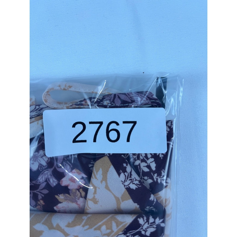 LE LIS COLLECTION Patchwork Floral Print Slip Dre… - image 7